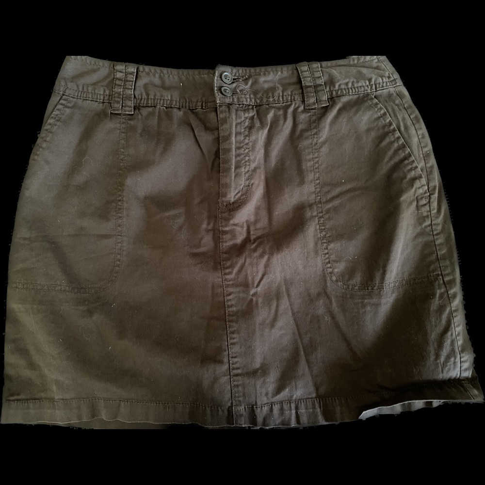 St. John’s Bay Brown Skort Size 10